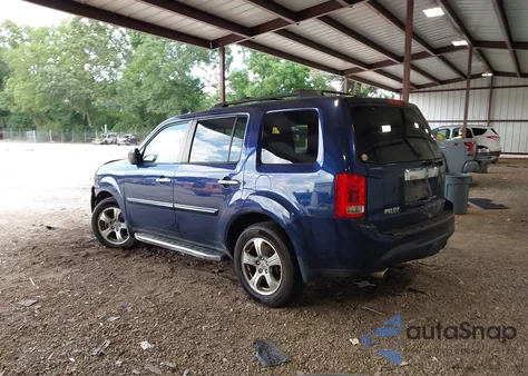 2013 Honda Pilot Ex-L from USA, damaged, VIN 5FNYF3H53DB029552